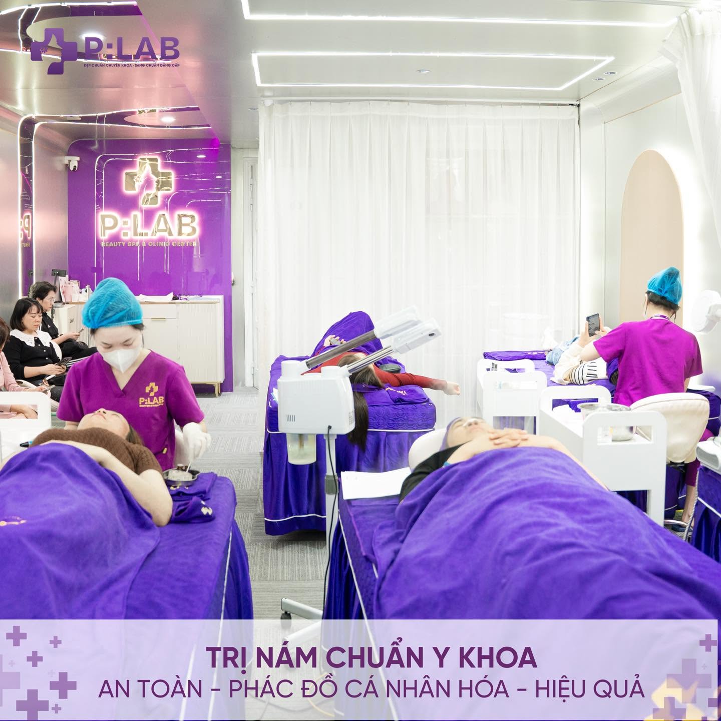 Chăm sóc nám nội tiết chuẩn y khoa, cá nhân hóa tại P:LAB